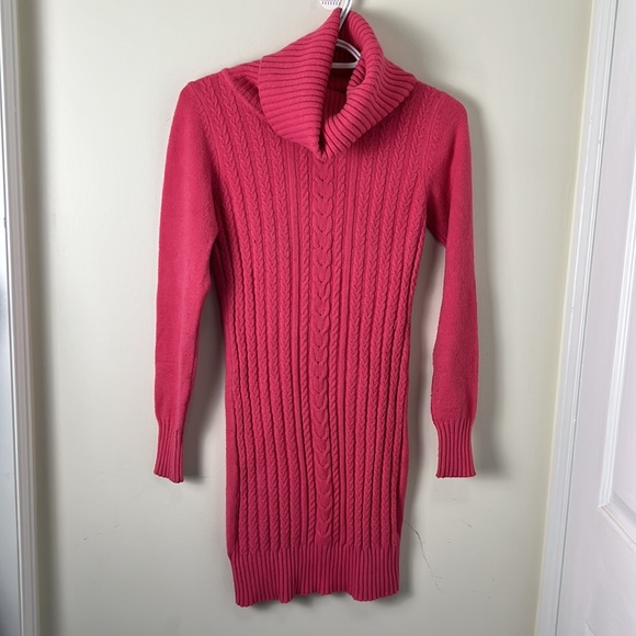Miss Morena 5% Cashmere Wool Blend Knit Barbie Sweater Dress Size Small - Picture 4 of 11